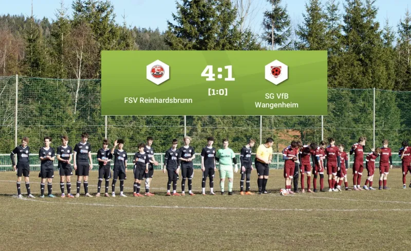 C-Junioren gewinnen Spitzenspiel