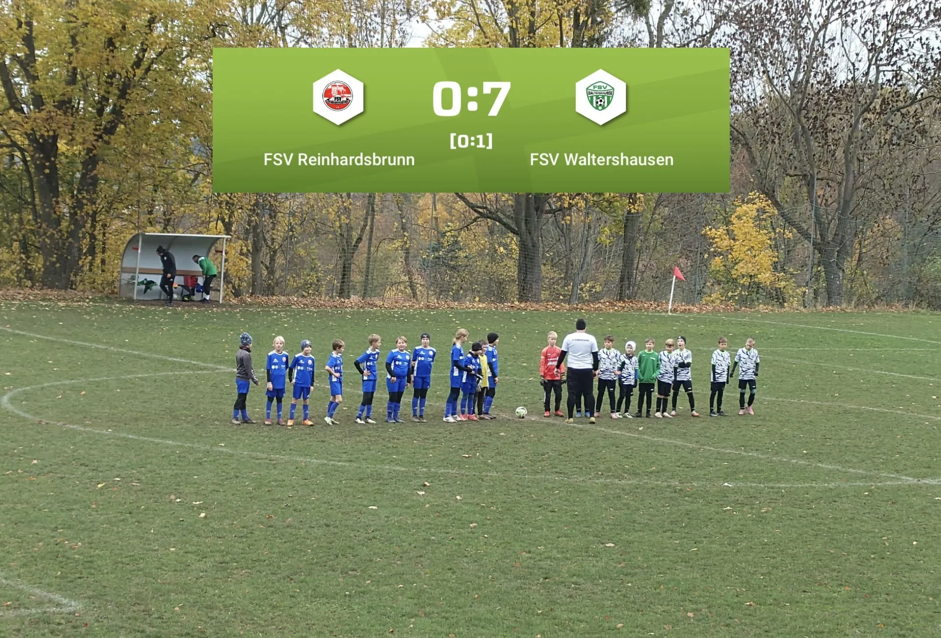 E1-Junioren unterliegen FSV Waltershausen