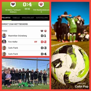 E2-Junioren gewinnen in Tambach
